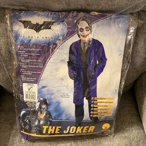 Rubie’s The Joker, The Dark Knight Child Costume Size M 8-10, No Mask